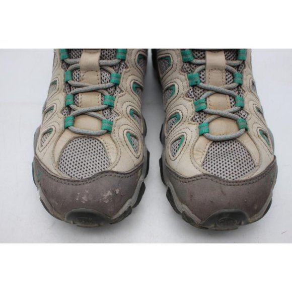 Oboz Sawtooth II Mid Womens Size 7.5 Leather Waterproof Hiking Trail Boots Brown - Picture 11 of 11